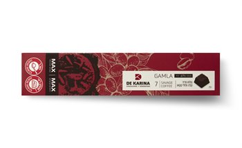 גמלא מריר קפה ופולי קקאו אדום