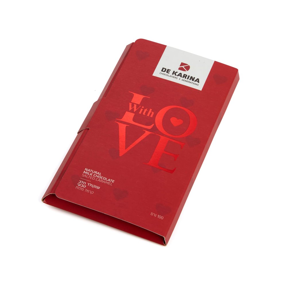 שוקולד חלב קרמל מלוח