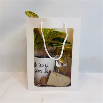 שקית אגלונמה "ברכה אל ביתך" ושוקולד